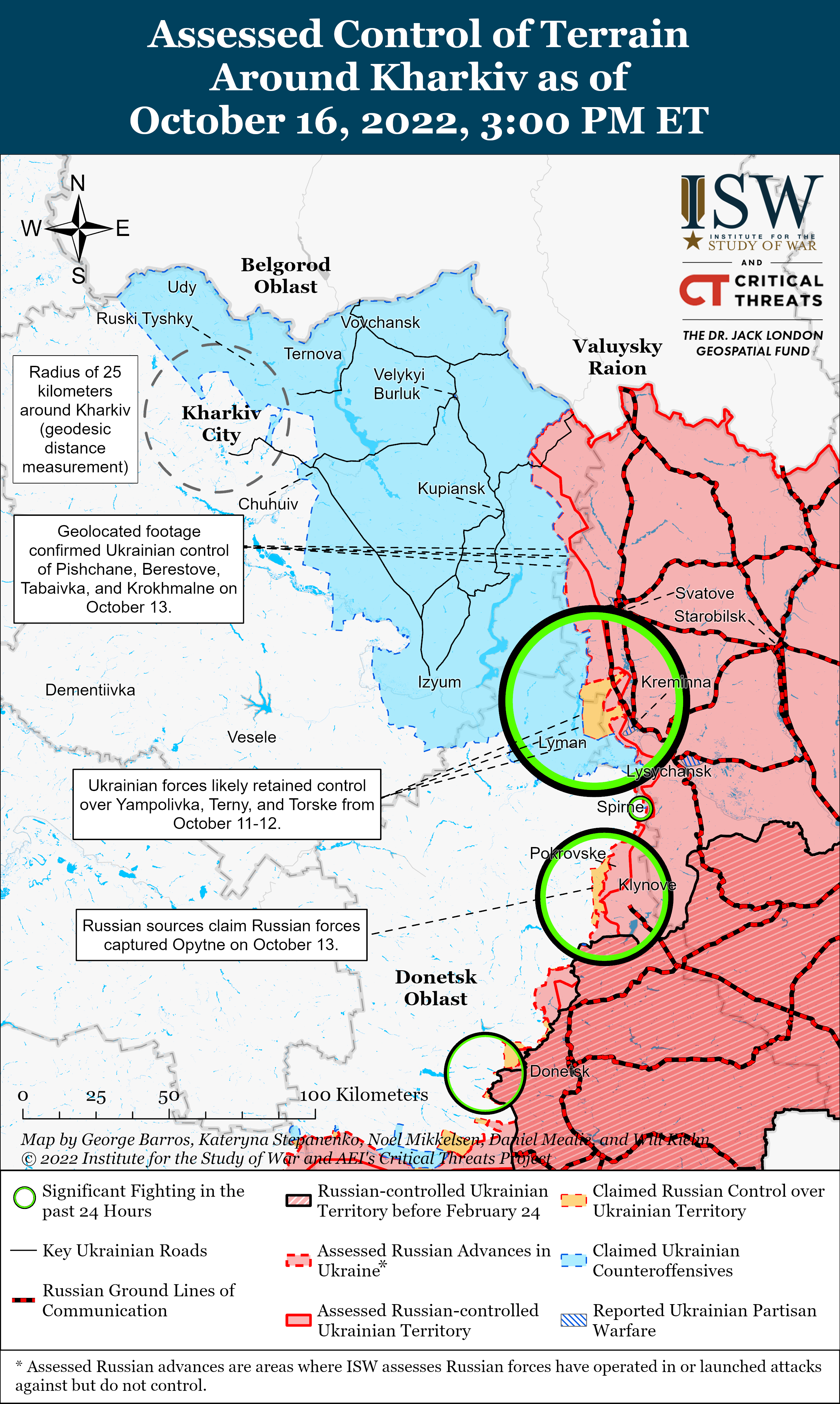 Russian Offensive Campaign Assessment, October 16 Institute for the